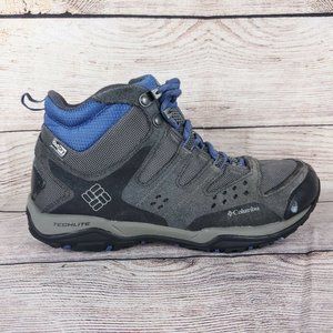Columbia Womens W Reardan Pass Mid 1849471052 Gray Mid Hiking Shoes Size 6